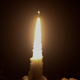 A view of Monday’s launch.